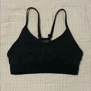 Black Racerback Sports Bra from Pink